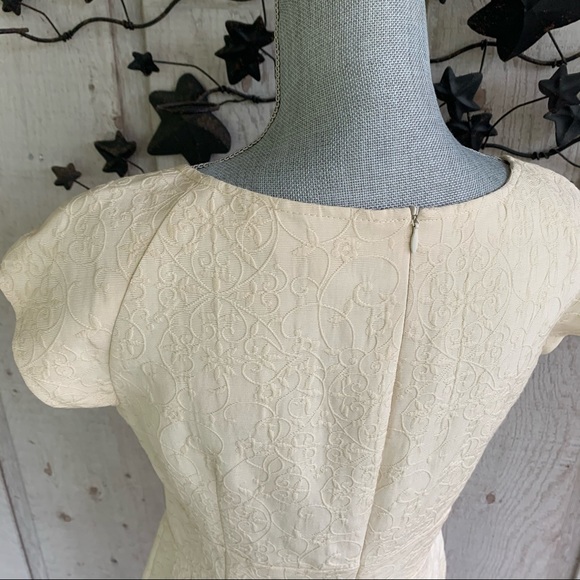 Nanette Lepore Textured Ruffled Sheath Dress - Picture 8 of 12